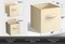 Sorbus 6 Pack 13 Inch Foldable Storage Cubes with Handles- for Organizing Home, Shelves, Nursery, Playroom, Closet and More